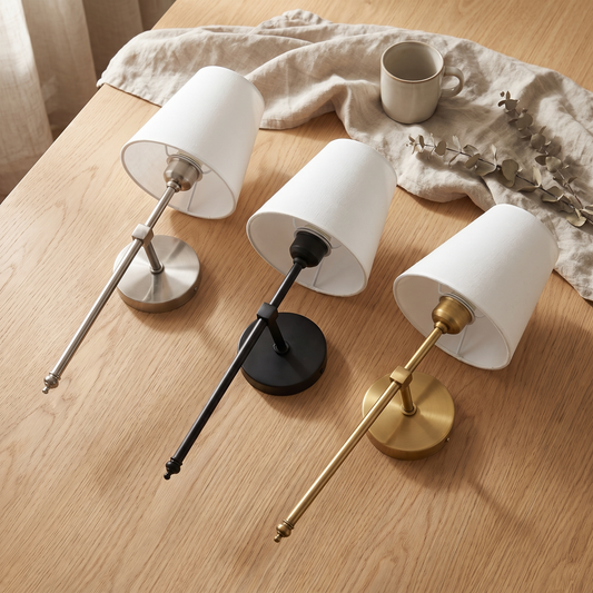 Solène – Trådløs vegglampe (2-pakning)